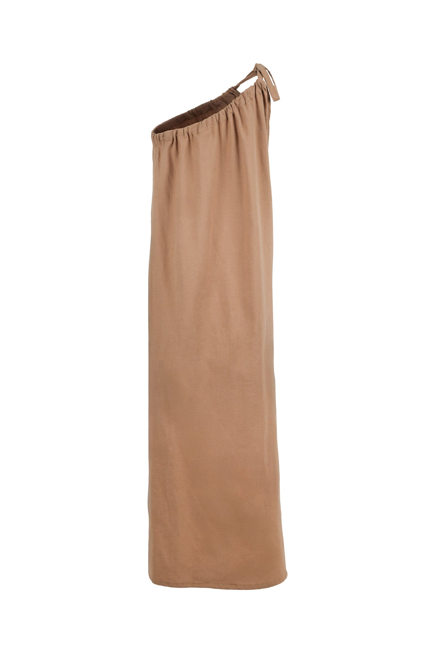 Linum One-Shoulder Maxi Dress