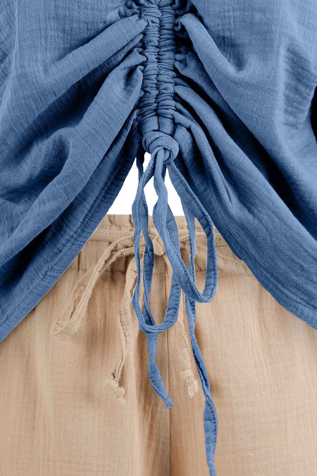 Indigo Blouse And Short