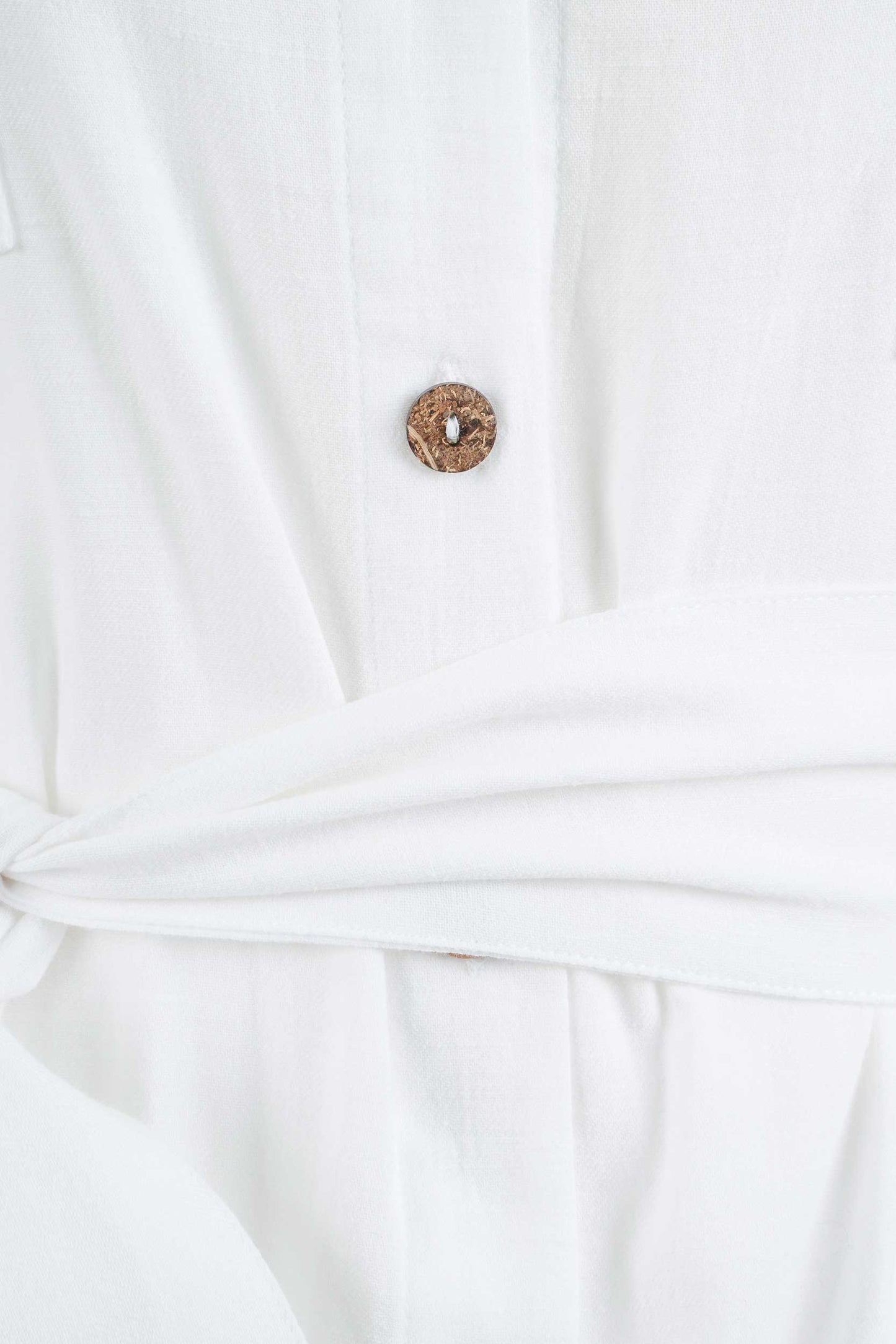 Women's White Shirt Dress