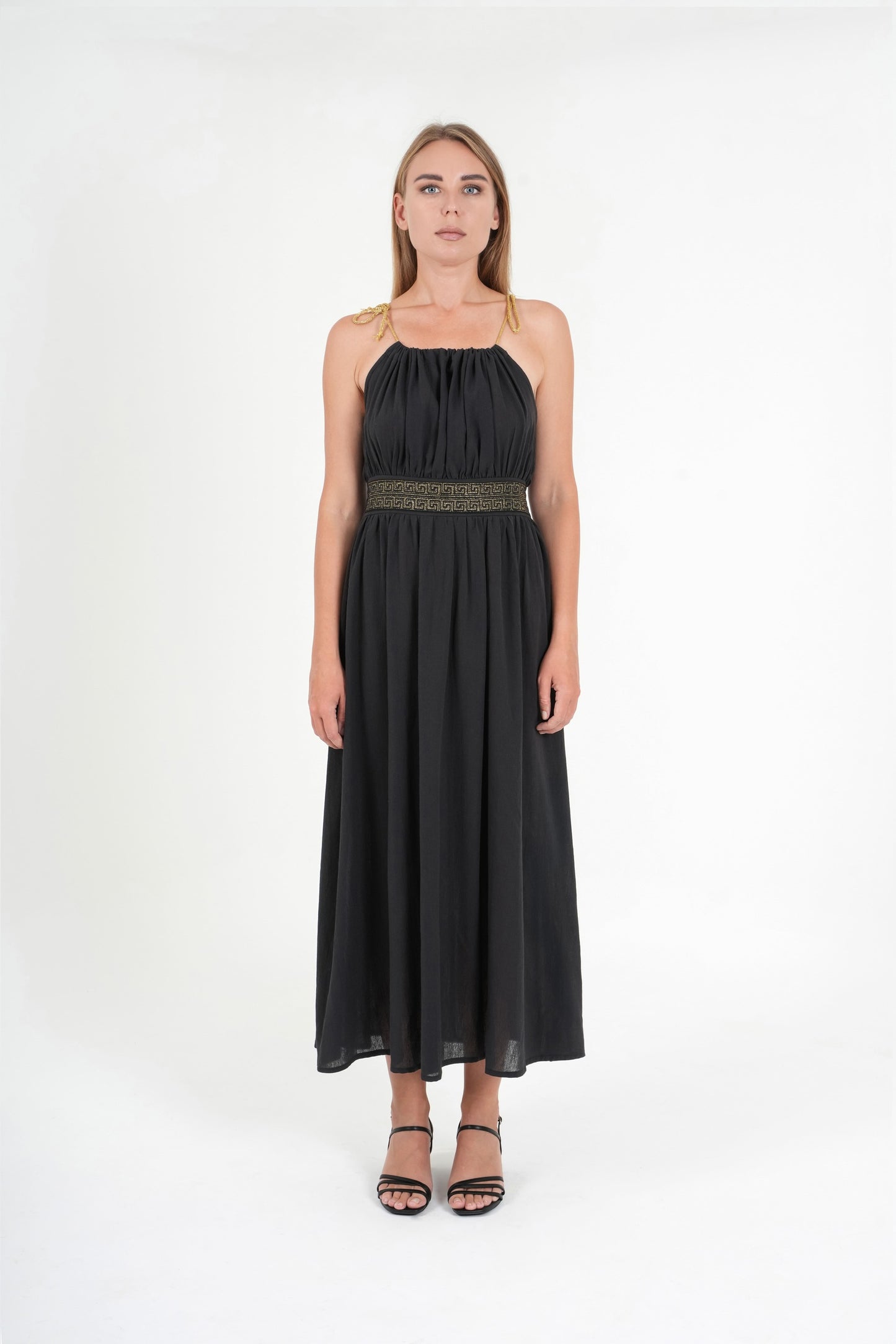 Meandros Dress - Black