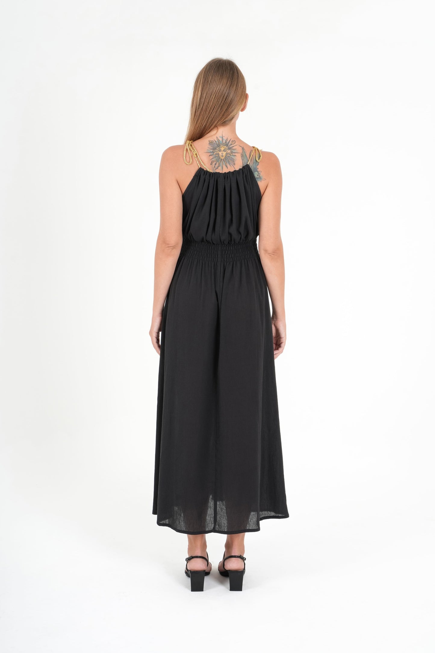 Meandros Dress - Black
