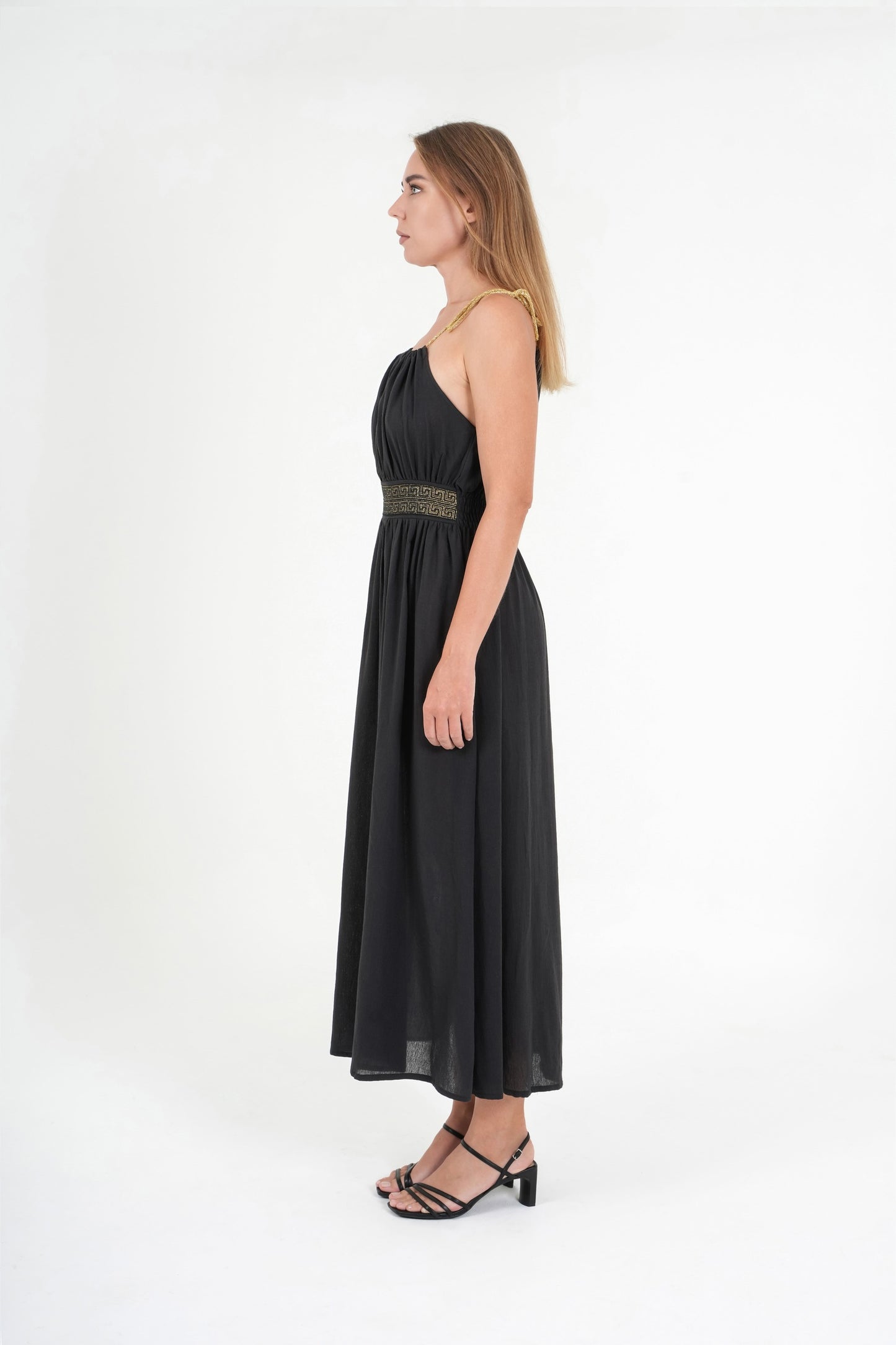 Meandros Dress - Black