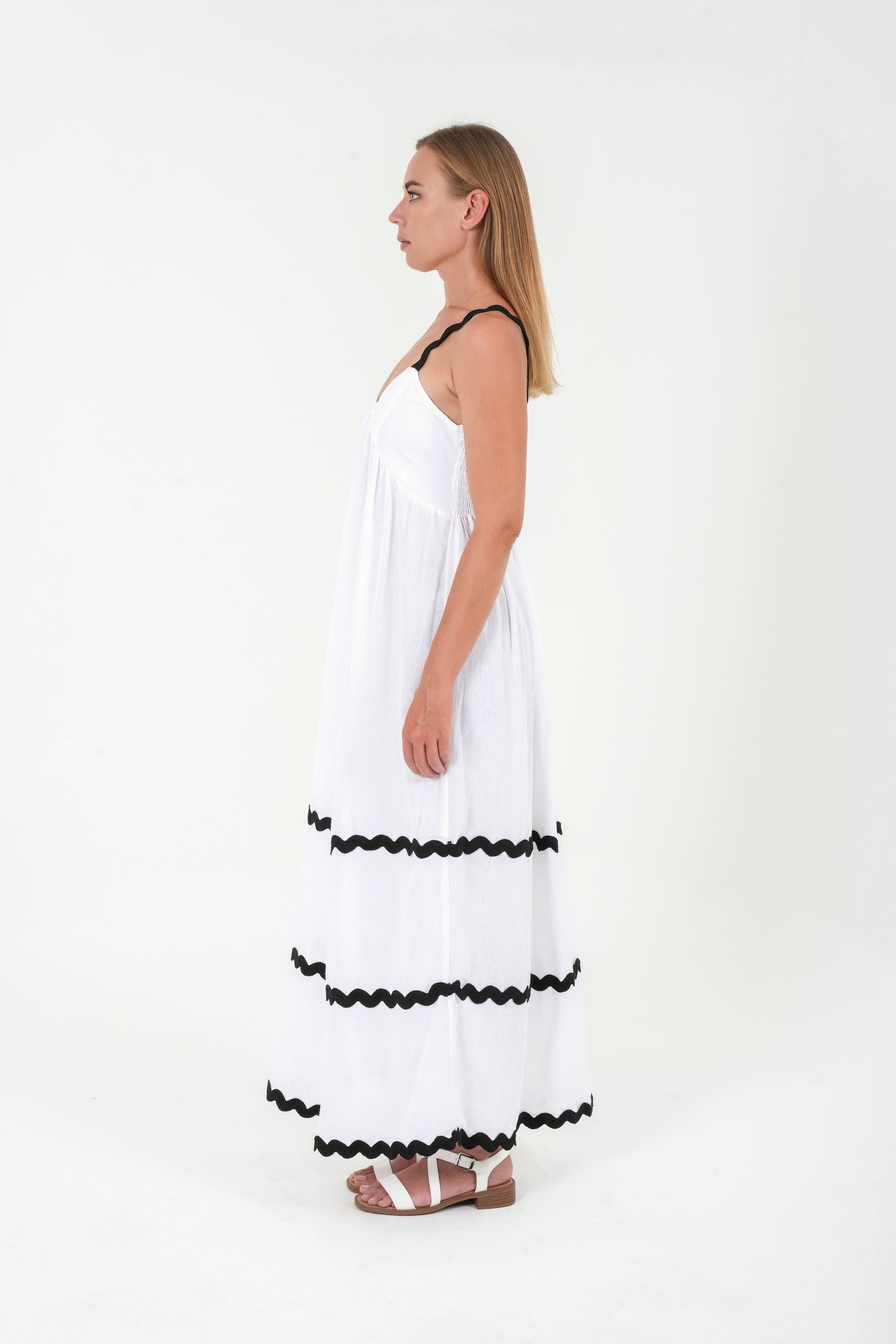 Aria Dress White