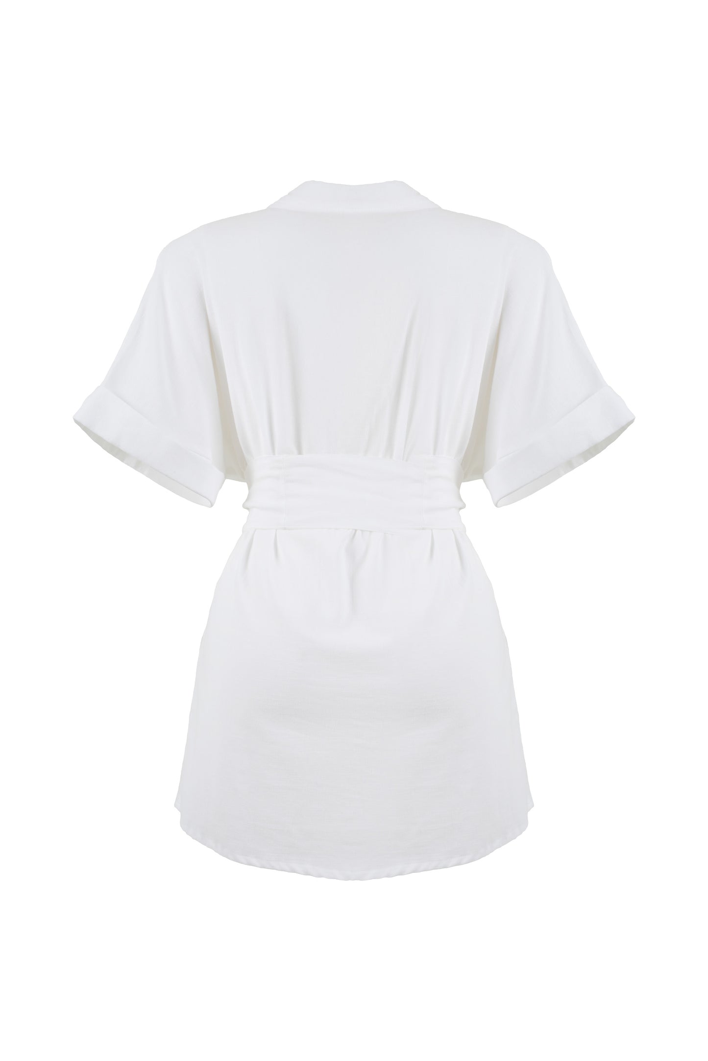 Women's White Shirt Dress