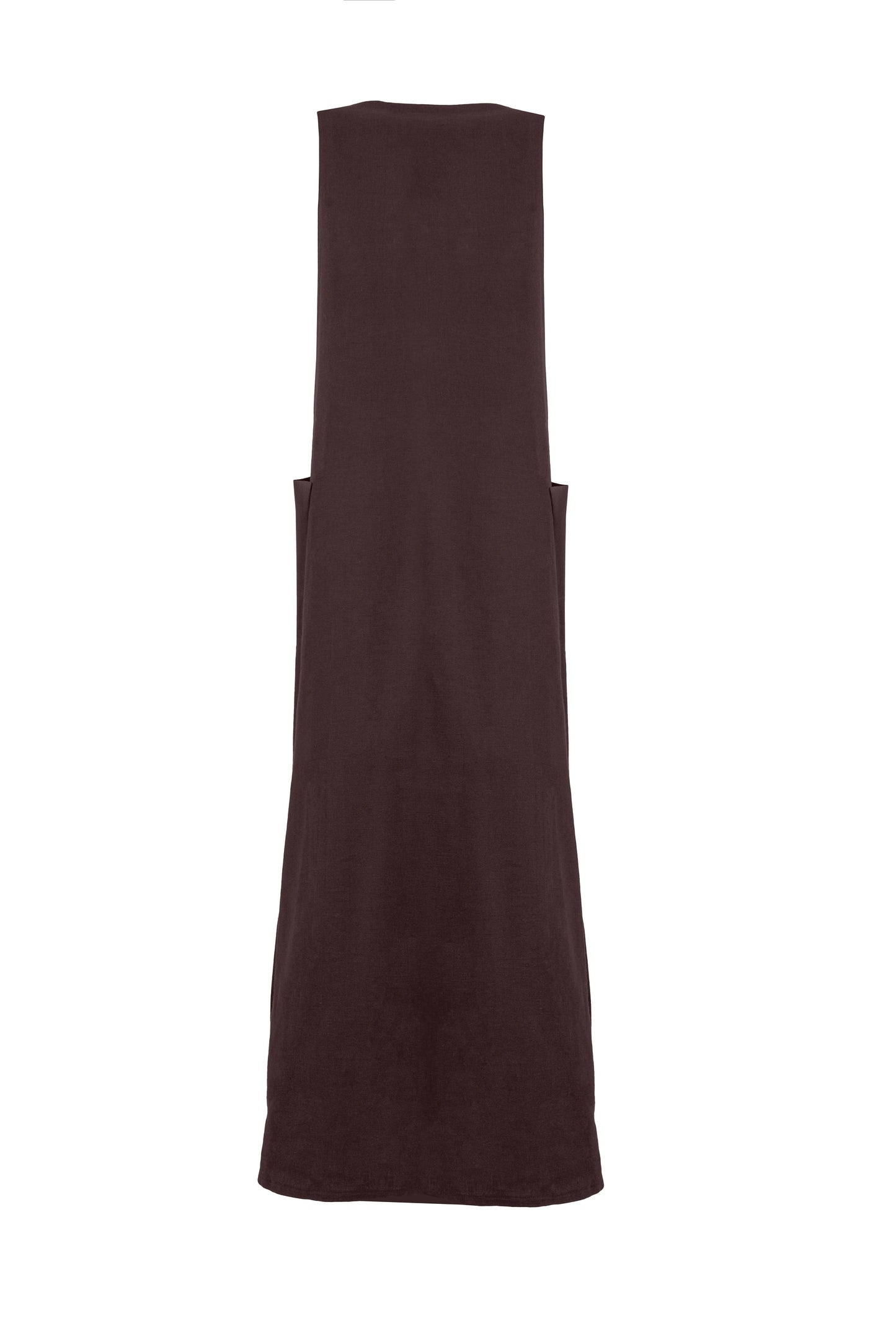 Bitter Pocket Maxi Dress - Brown
