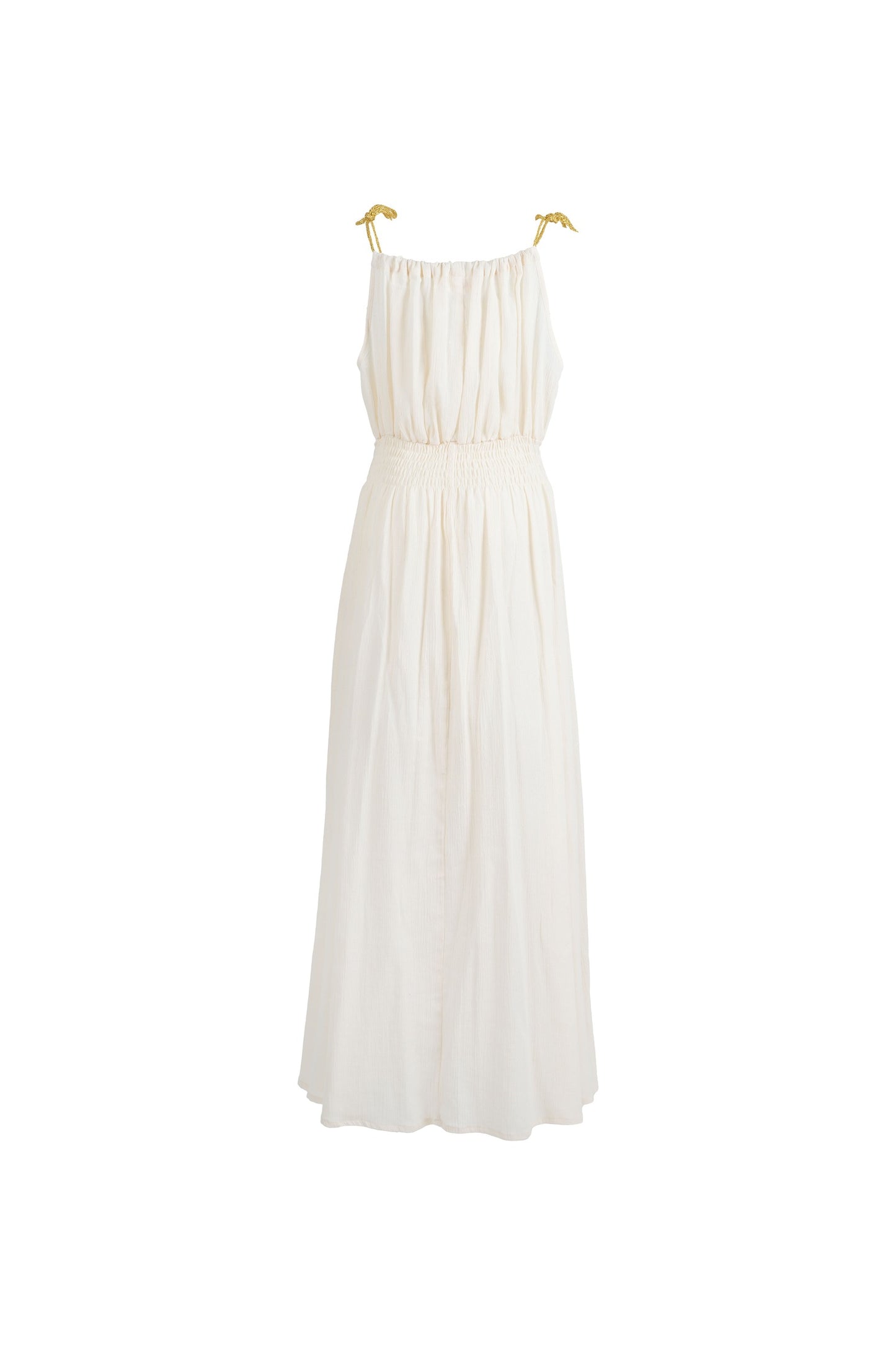Meandros Dress White
