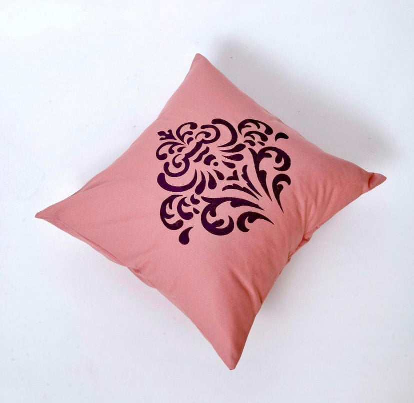 Decorative Throw Pillow Cover - Handmade