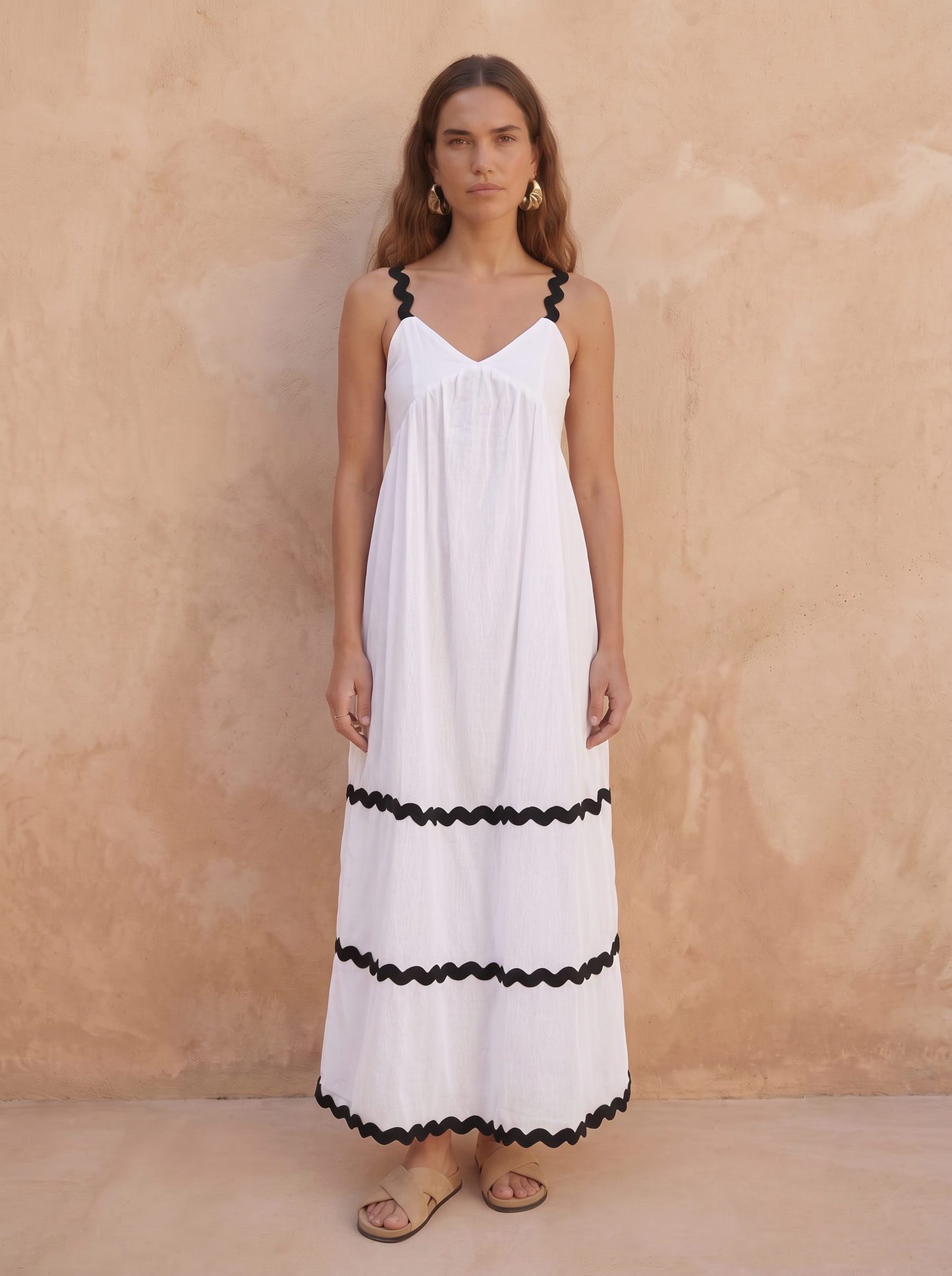 Aria Dress White